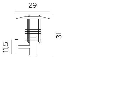 Applique STOCKHOLM Norlys by MEGALUX 33